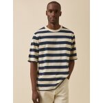 T - shirt ray� homme coton biologique