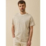 T - shirt ray� homme coton biologique