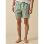 Short de bain seersucker ray� homme