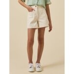 Short fille denim couleur