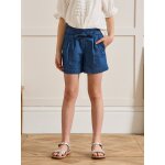 Short fille en denim light