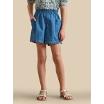 Short fille en denim light