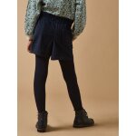 Short paper bag velours fille