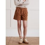 Short velours taille haute fille