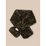 Snood en fausse fourrure lopard fille