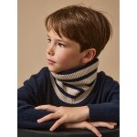 Snood laine m�rinos enfant - cyrillus x les 3 tricoteurs