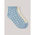 Socquettes fille coeurs par lot de 2