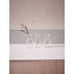 Soliflore en verre par lot de 3