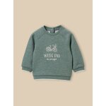 Sweat brod� b�b� - coton biologique