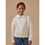 Sweat fille col volant�