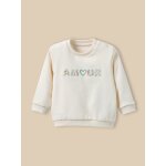 Sweat lettres en tissu liberty b�b� - coton biologique