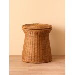 Tabouret en rotin emile
