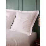 Taie d'oreiller percale de coton brod�e  agla�