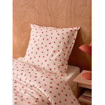 Taie d'oreiller percale de coton  lady apple