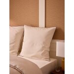 Taie d'oreiller satin de coton  madeleine