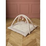 Tapis d'veil tissu liberty et gaze de coton