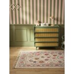 Tapis flore en coton - taille m
