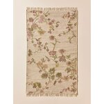 Tapis romy en jute et coton tisss