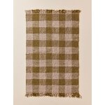 Tapis vichy en jute  axel  - petit mod�le