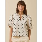 Top femme imprim� pois