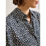 Top femme viscose dobby imprim lo