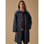 Trench long coton biologique femme