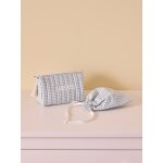 Trousse de toilette en coton vichy