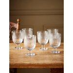 Verre  pied  ouessant  par lot de 6 - collection la rochre