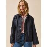 Veste coton enduit femme