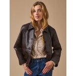 Veste en cuir femme