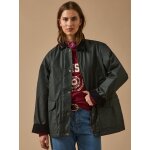 Veste femme coton enduit
