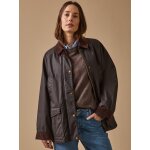 Veste femme coton enduit