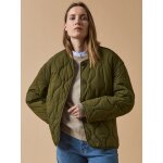 Veste matelasse sans col femme