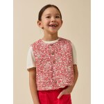Veste sans manches matelass�e fille tissu liberty