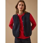 Veste sans manches en sherpa femme