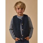 Veste sans manches en sherpa garon