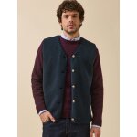 Veste sans manches en sherpa homme