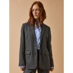 Veste tailleur lainage ray femme