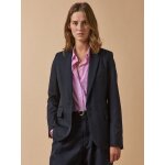 Veste tailleur lainage uni femme