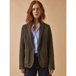 Veste tailleur maille souple unie femme