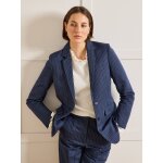 Veste tailleur ray�e femme lin et coton