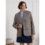 Veste tailleur twill carreaux femme