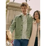 Veste worker homme twill coton recycl�