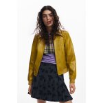 Blouson biker effet cuir