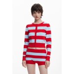 Cardigan � rayures c�tel�es