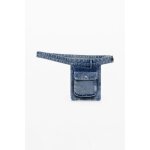 Ceinture poche en denim
