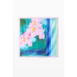 Foulard fleurs aquarelle