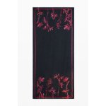 Foulard orchides couleurs vibrantes