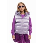 Gilet matelass mtallis