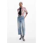 Jean culotte avec ceinture